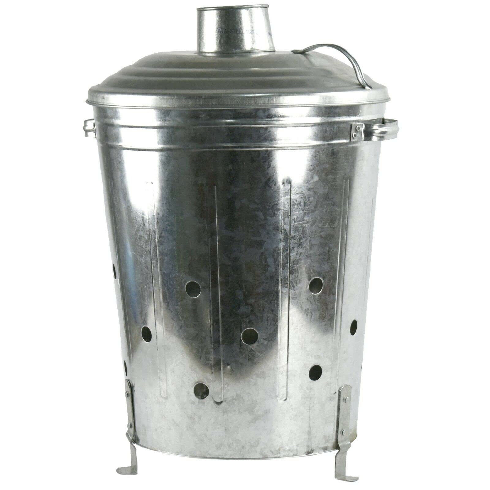 D.I.L 15L 60L 90L Garden INCINERATOR/LEAVE/PAPER/Fire Bin Incinerator Galvanised/W SHOVEL OR SHOVEL ONLY (15LTR FIRE BIN)