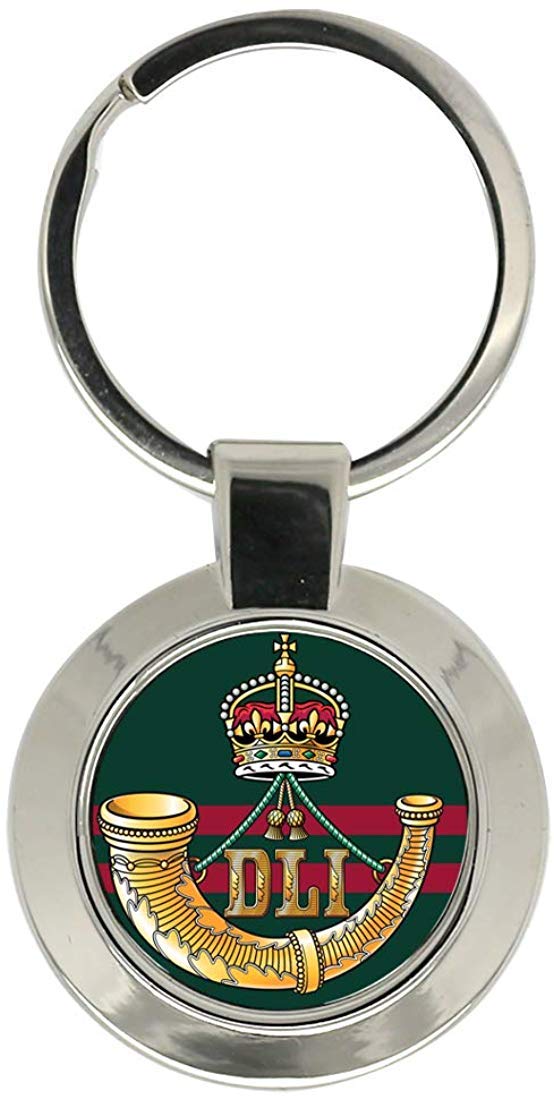 Giftshop UK Durham Light Infantry, British Army Key Ring