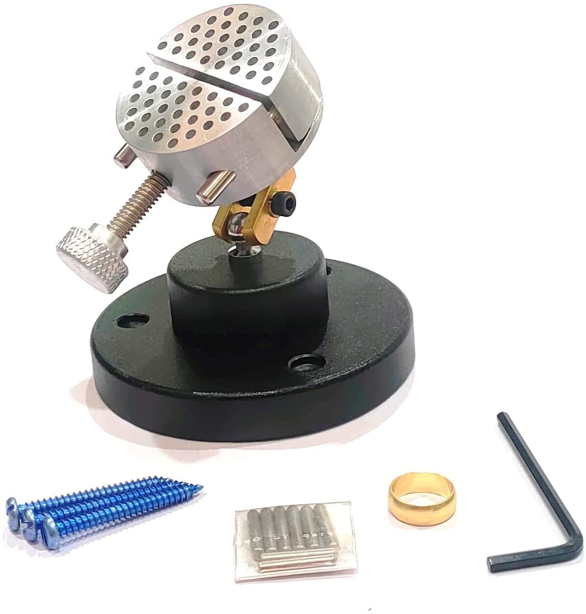 Support universel en aluminium pour la fabrication de bijoux (lot des deux)
