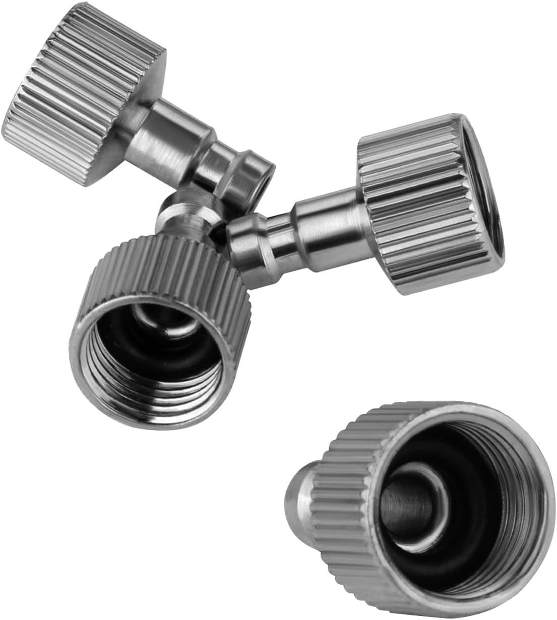 Kit Adattatori Per Aerografo A Sgancio Rapido, 5 Connettori Femmina 1/8" + 1 Maschio - Foto 7