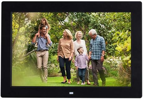 CCDYLQ Digital Photo Frame12 Inch Electronic Photo Frame mit LED-Bildschirm High Resolution Digital Picture Frame mit PhotoMusicVideo Player Calendar Alarm FunktionBlack CCDYLQ Digital Photo Frame12 Inch Electronic Photo Frame mit LED-Bildschirm High Resolution Digital Picture Frame mit PhotoMusicVideo Player Calendar Alarm FunktionBlack