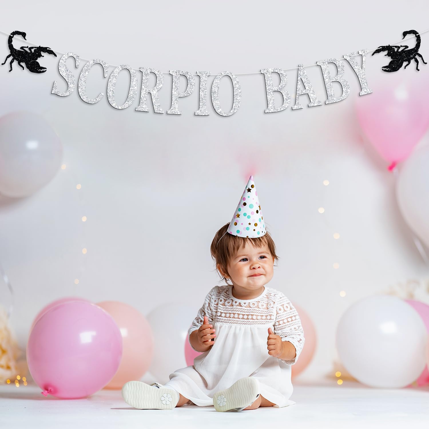 Zodiac Baby Headband Unisex Sparkly Glitter Horoscope Astrology Party Zodiac Headband - Etsy main image 2