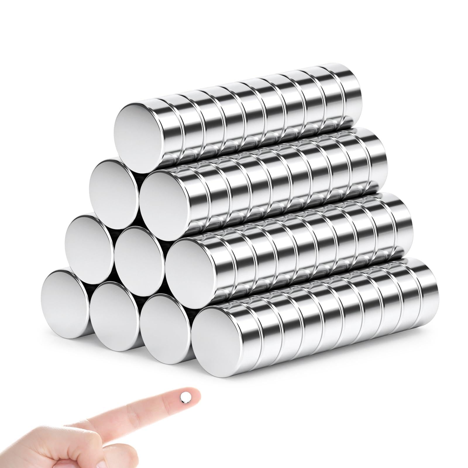 100 Pcs Magnets, 5x2mm Magnets, Mini Rare Earth Magnets for Office Science Projects (100PC 5 * 2)