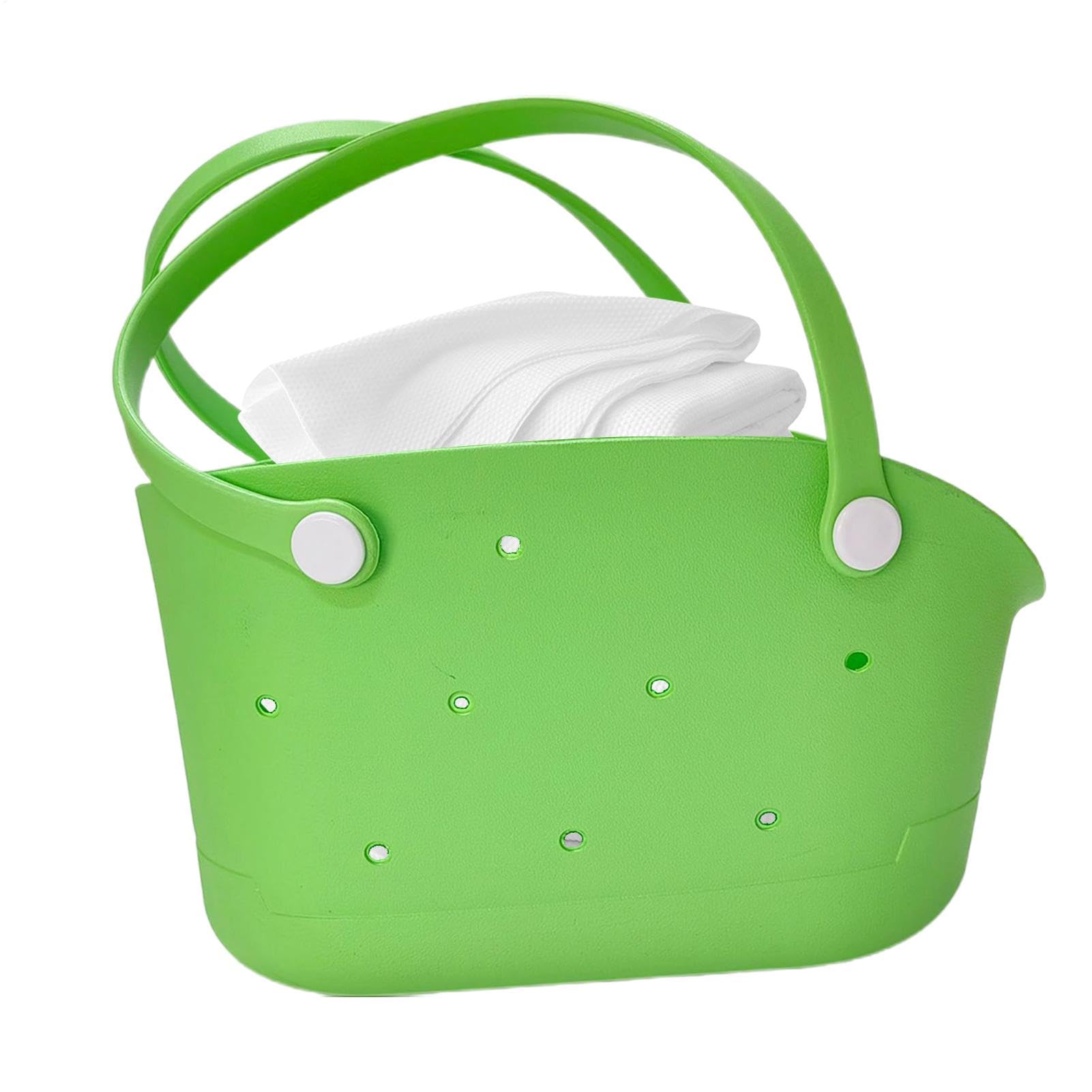 Bolso de goma, bolso de playa de goma TOTE BOLSA DE LA PEQUEÑA PEQUEÑA