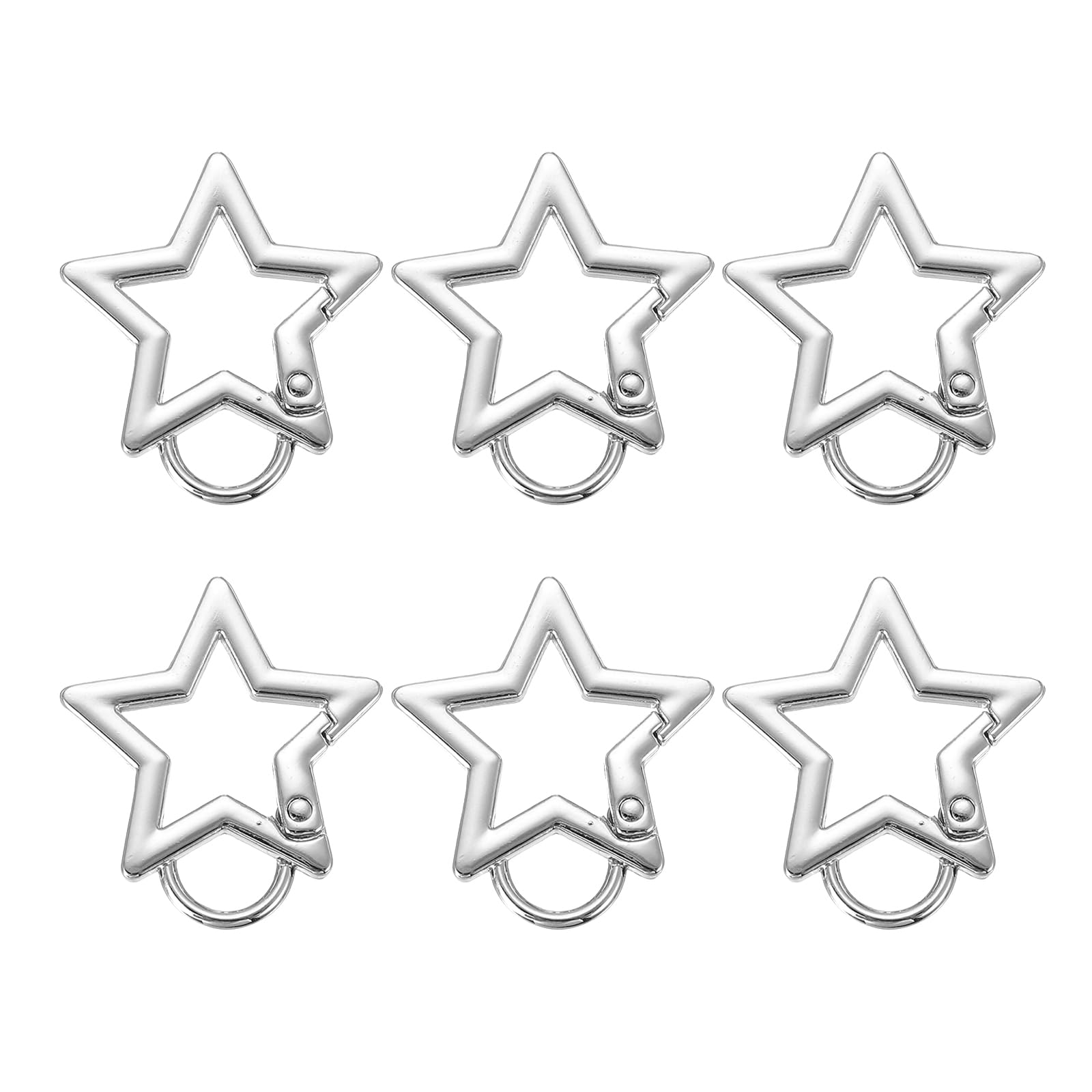 PATIKIL Star Keychain Clip