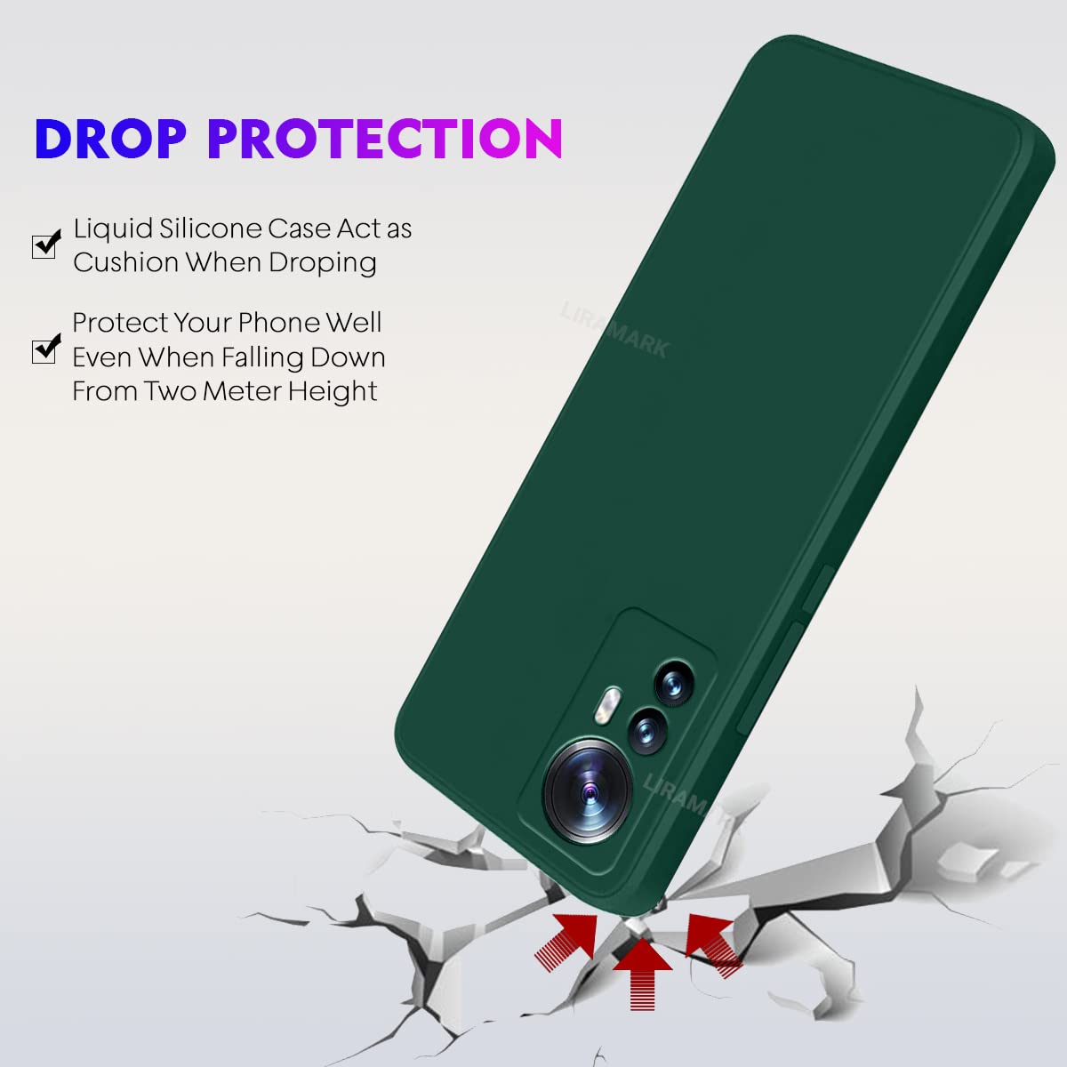 Xiaomi 12 Pro Case - Silicone Green -5