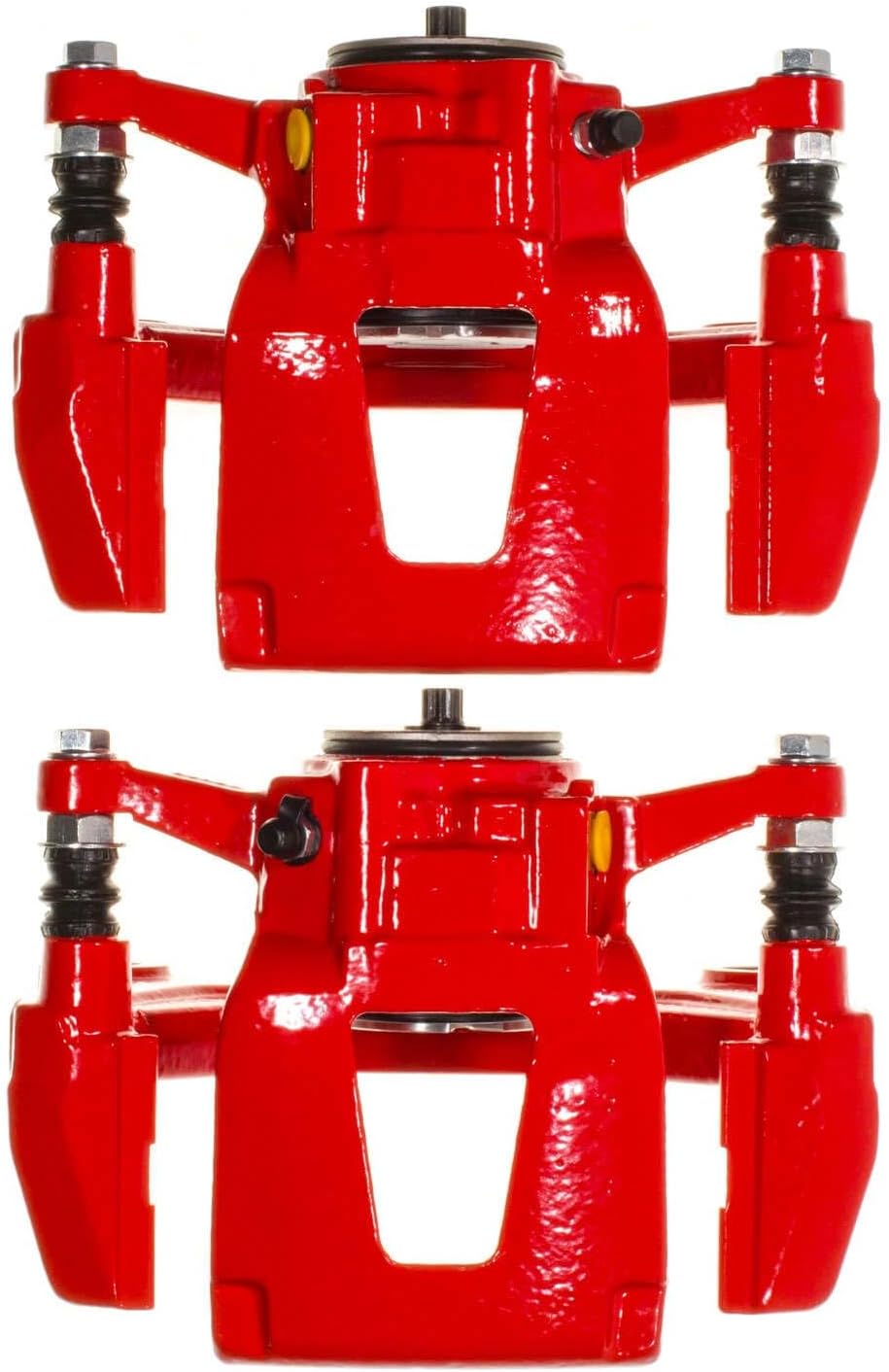 PowerStop Rear Red Powder Coated Brake Caliper Pair For Ford F-150 2018-20 - High Temp Brake Caliper Upgrade, S15018