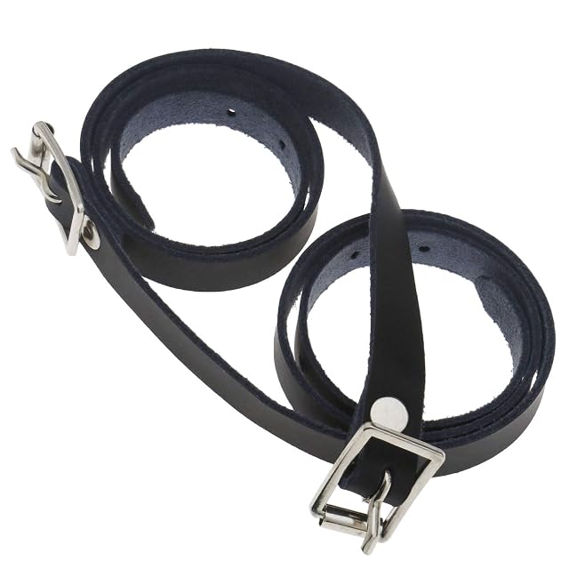 ENET 1 par de camisas de cuero de espolón correas de equitación de 50 cm para niños adultos