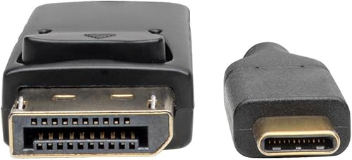 Miniatura 4 de Tripp Lite USB C a DisplayPort (MM), USB 3.1 Gen 1, Cable adaptador DisplayPort, Thunderbolt 3, 4K 60Hz, negro, 9.8 ft (U444-010-DP)