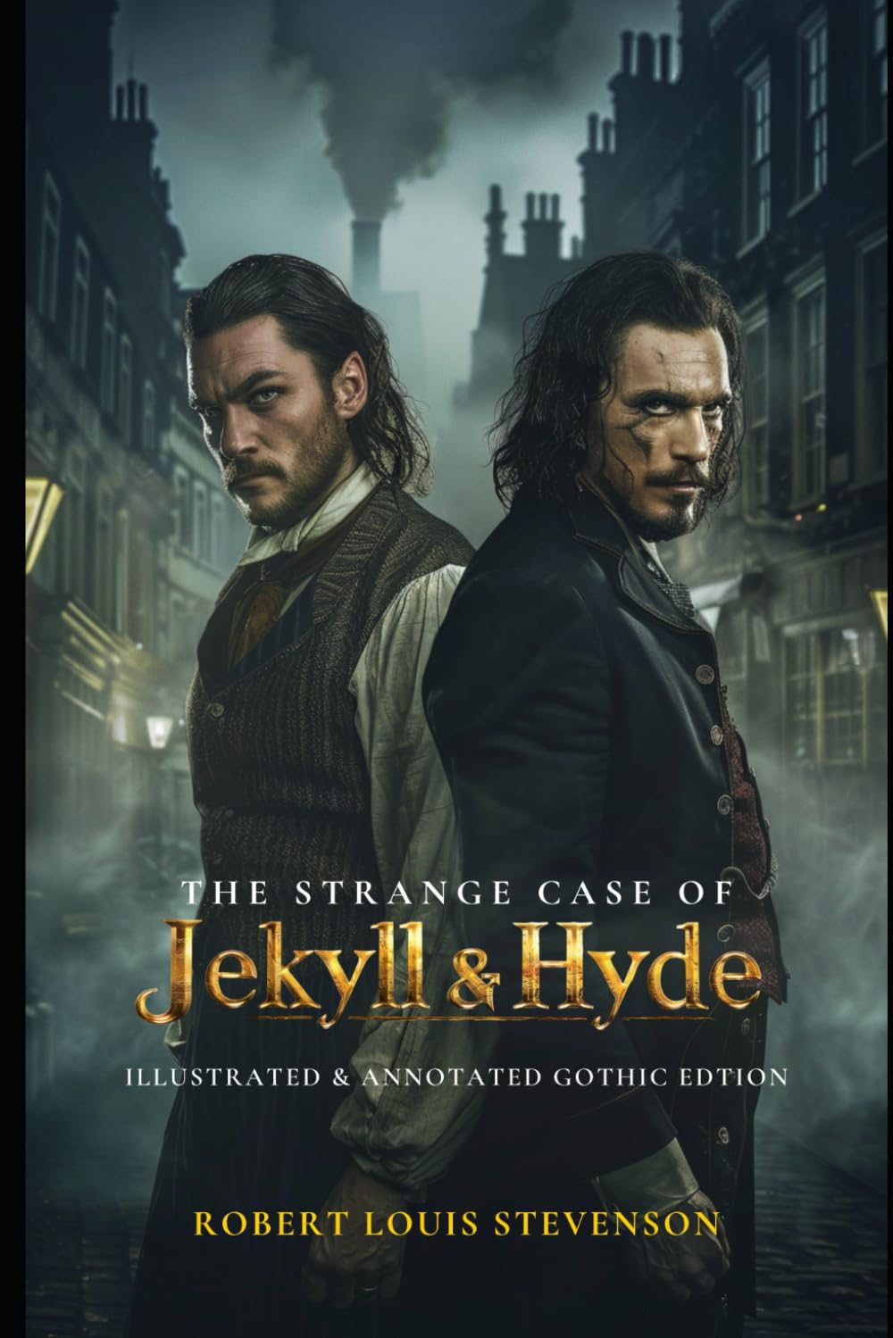 The Strange Case of Dr. Jekyll and Mr. Hyde: The Classic Horror Novella — Annotated & Illustrated Gothic Edition with Original Vintage-Style Art