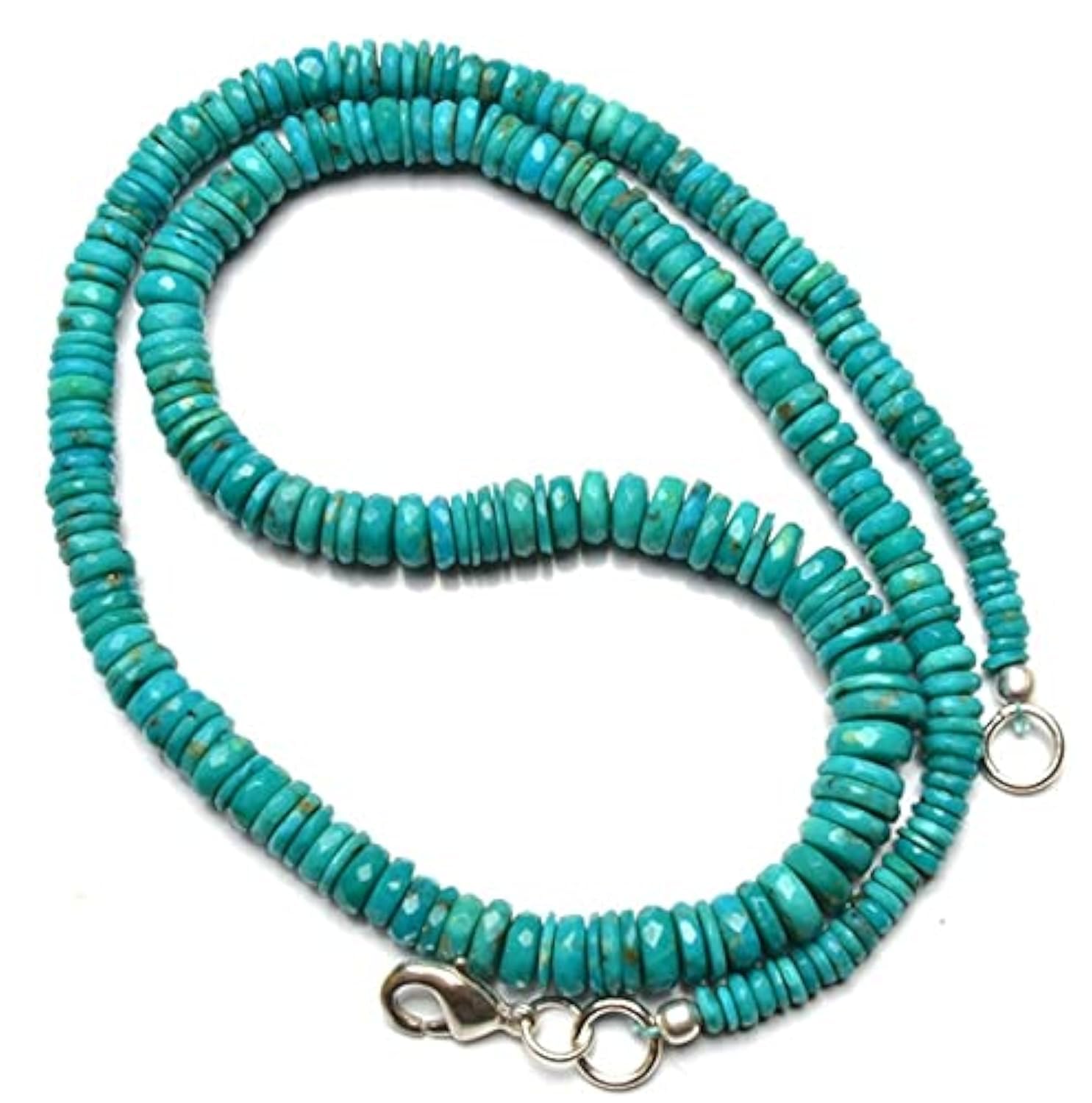 Turquoise naturelle d'Arizona 4-7mm perles sans défaut pour création de bijoux
