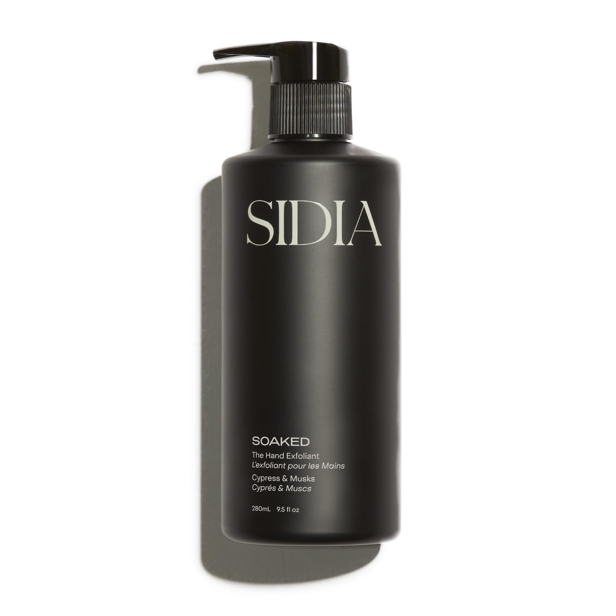 SIDIA SOAKED Nourishing Hand Exfoliant, Cedarwood & Amber, 2 fl oz Multicoloured 9.5 Fl Oz (Pack of 1)