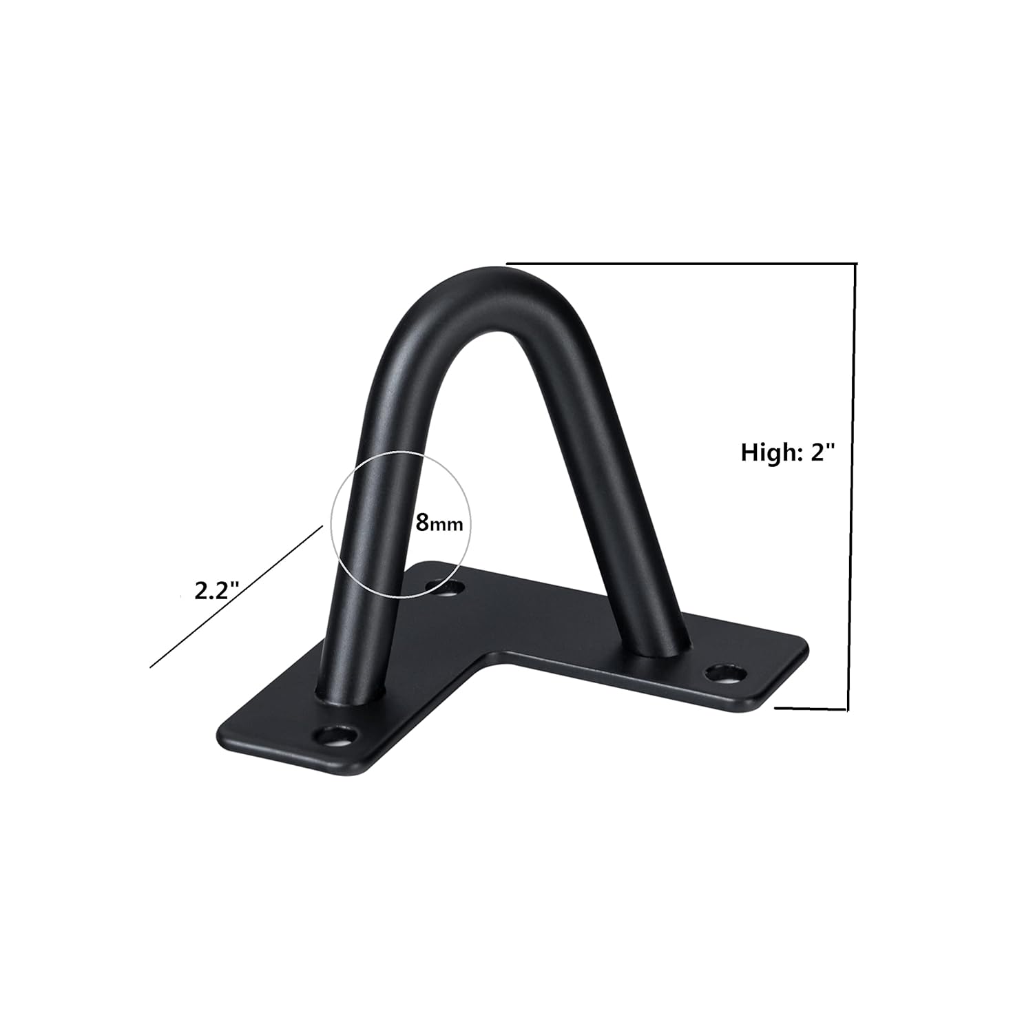Hairpin Legs 2", DIY Furniture Legs are Great for Cabinets, Wardrobes, TV Cabinets, Drawers, Nightstands, Jewelry Boxes, Coffee Table Legs, and other Craft Projects. 2 inch Feet... - Image 2