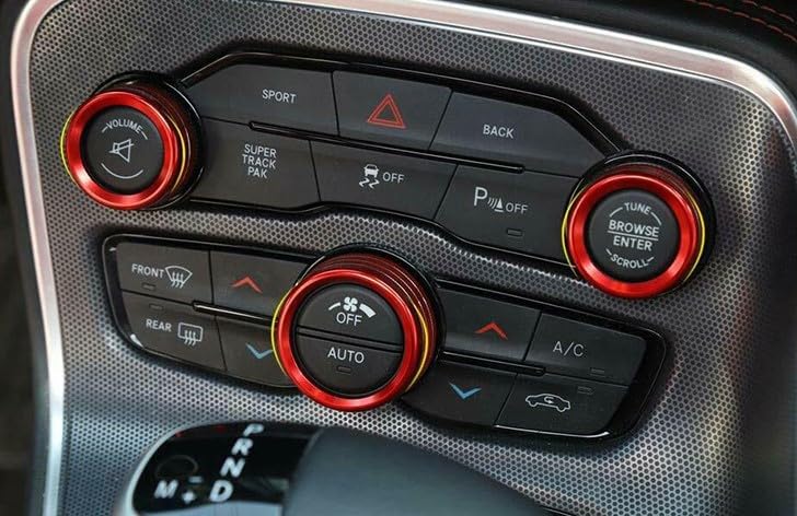 ダッジチャージャーR/T純正オーディオパネルエアコン調整