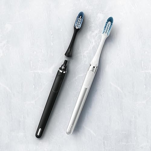 Miniatura 3 de Oral-B Clic - Cabezales de repuesto para cepillos de dientes, color negro, 2 unidades (paquete de 3)