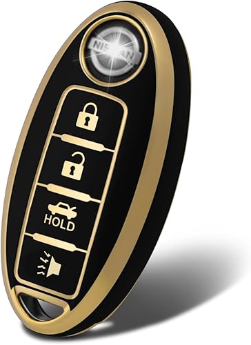 WORCAS Compatible con funda para llavero Nissan compatible con Infiniti EX FX X G JX M Q QX Series Altima Coupe Armada GTR Maxima Murano Cross