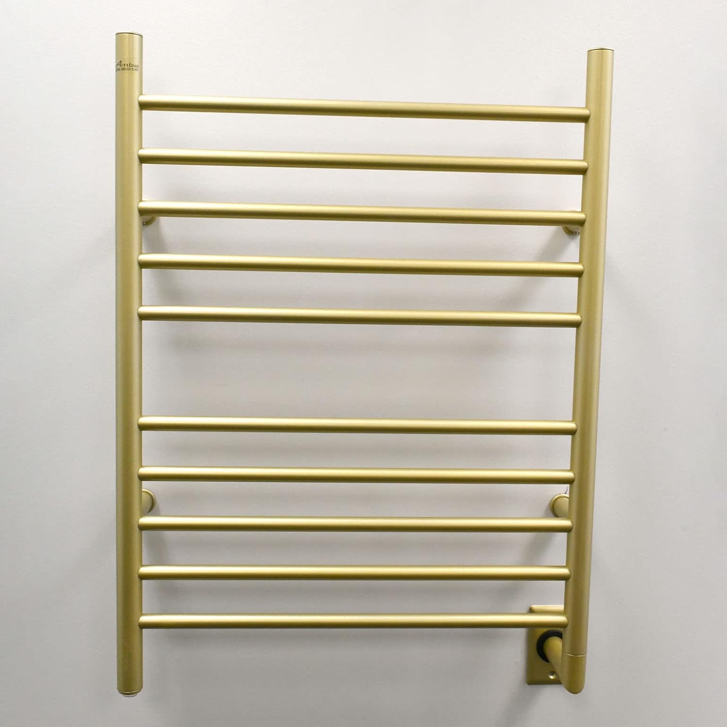 Amba Radiant Straight RWHSSB 10Bar Hardwired Towel Warmer
