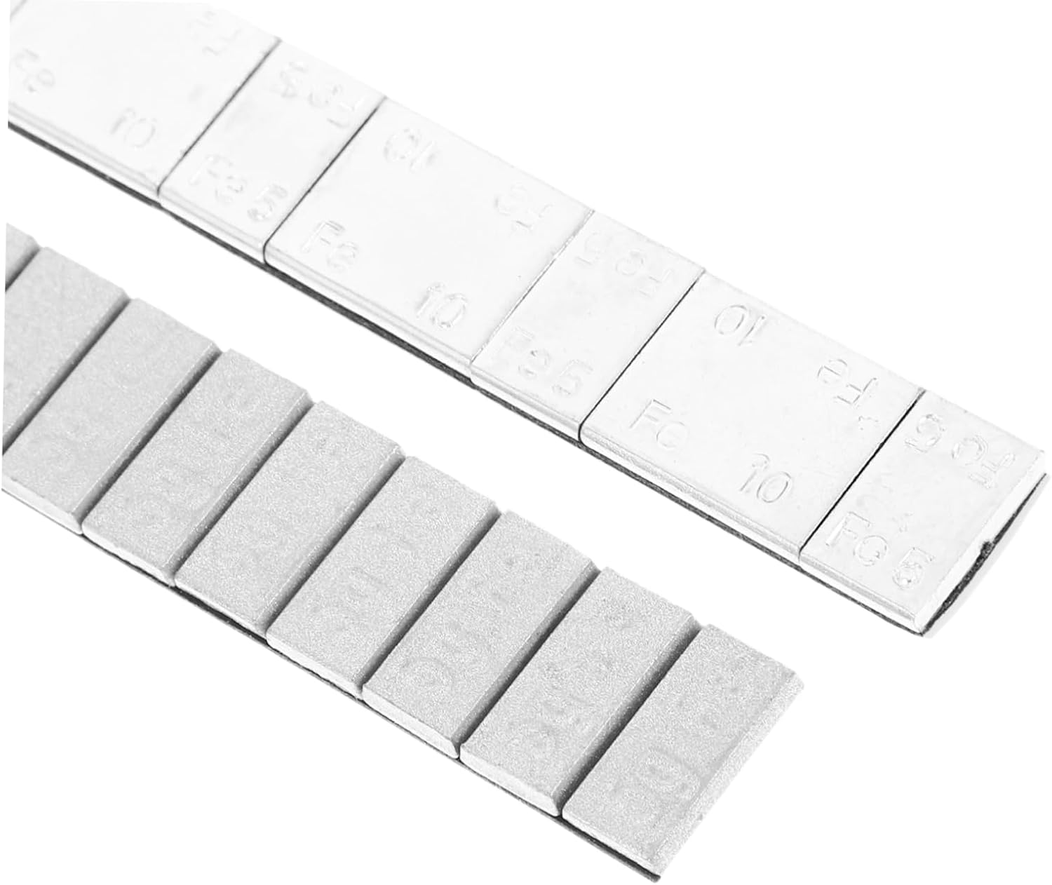 SOLUSTRE 7 Strips of Heavy Duty Tire Balancing Weights for Vehicle Wheel Replacement Sturdy Steel Wheel Weight Blocks for Car Tire Balancing Compatible Vehicle Types