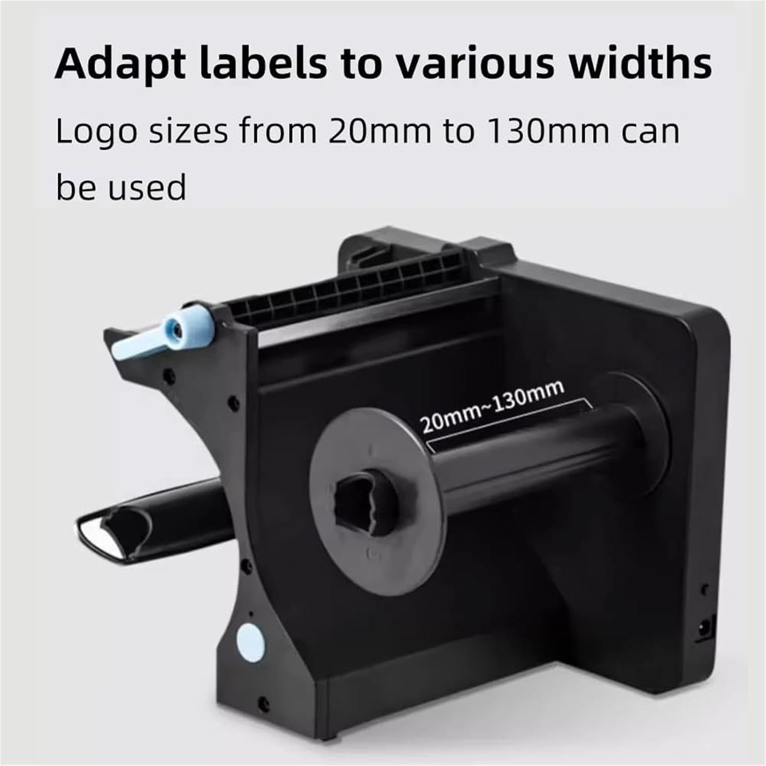 Electric Label Peeling Machine, 20-130mm Width Automatic Label Dispensers Machine, Used in Supermarkets, Schools, Logistics, Offices