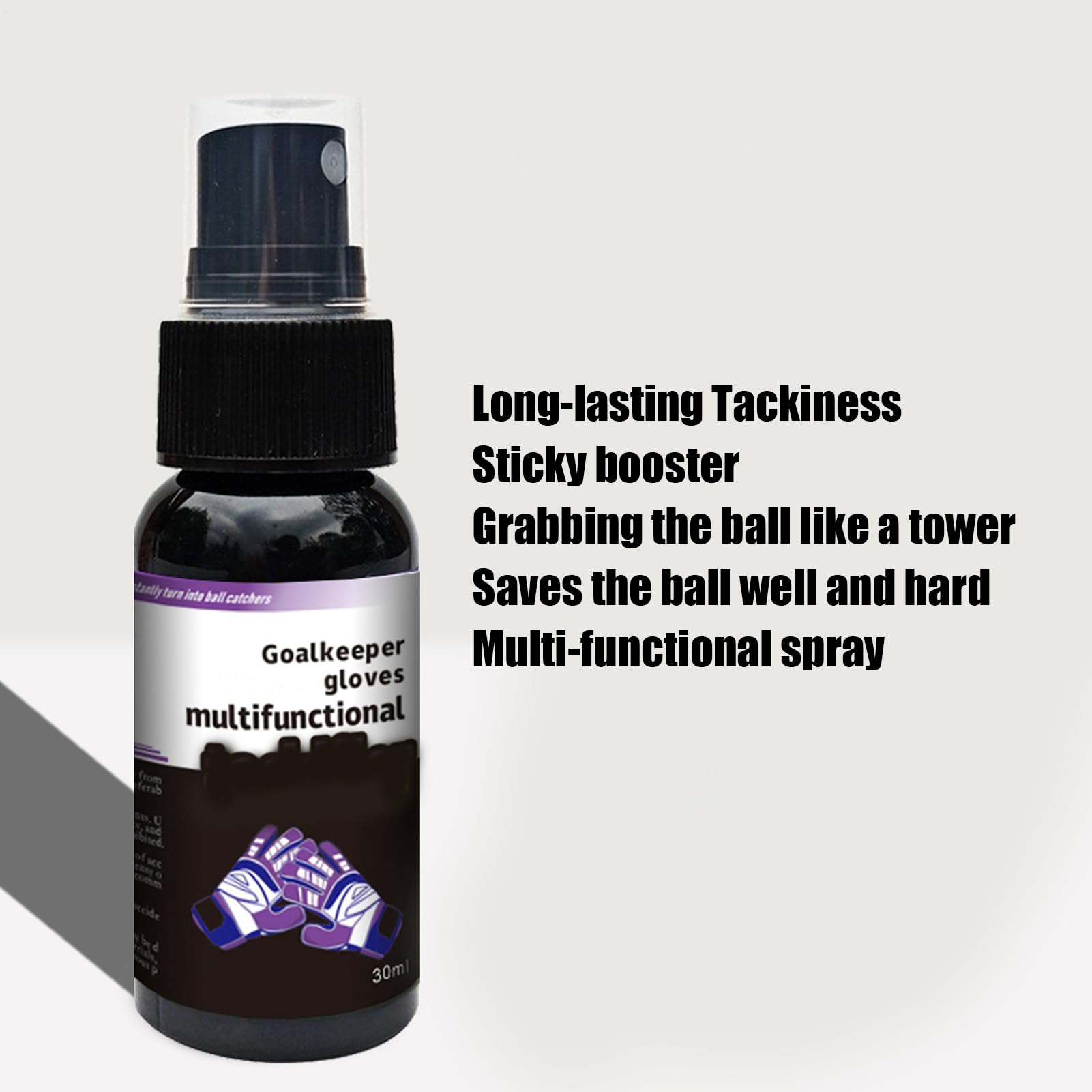 Générique Kleber für Schutzhandschuhe | Spray zur Verbesserung der Griffigkeit für Sporthandschuhe, Reiniger 30 ml für Baseballhandschuhe, Boxen, Torwart, Fußball, alle Bedingungen