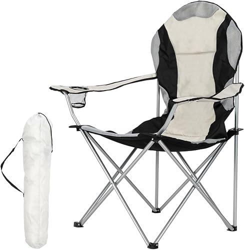 Silla de camping plegable portátil, silla de campamento de playa plegable al aire libre, silla deportiva, silla al aire libre y silla de césped