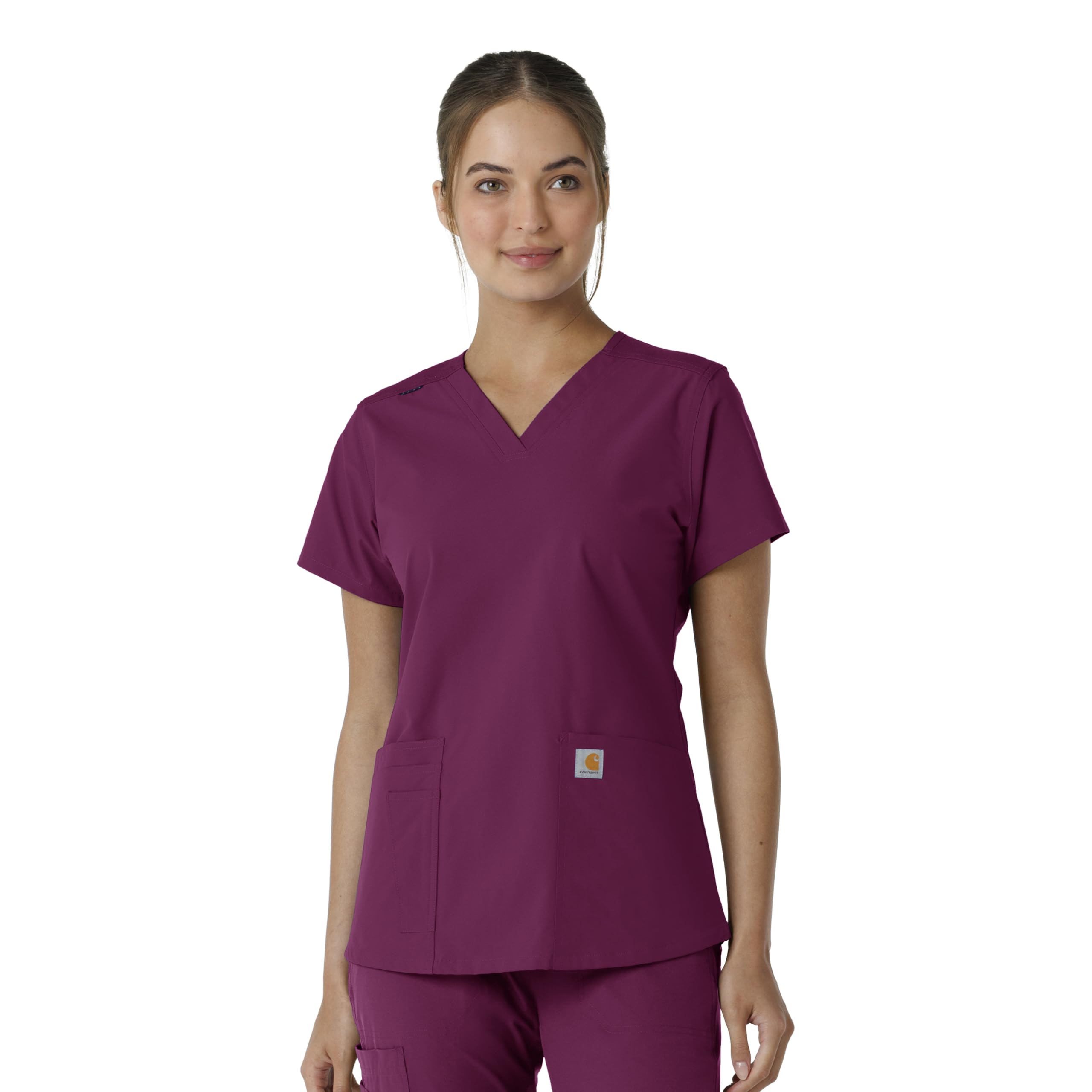 Carhartt Scrubs C12313 Women's Force® Essentials Modern Fit V-Neck Top