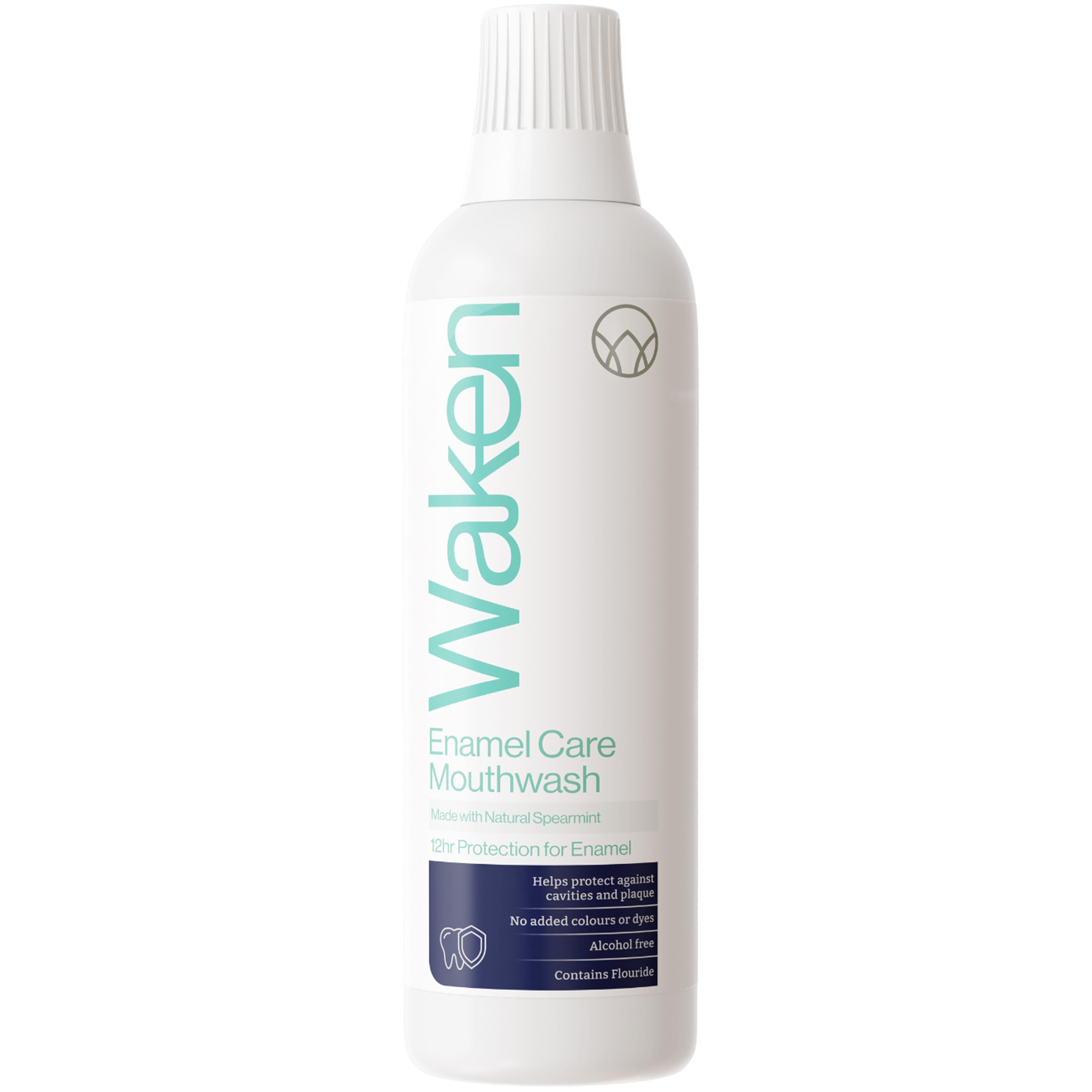Mouthcare - Spearmint - Fresh and Mild Vegan Eco-Friendly Mouthwash for Fresh Breath - 500 ml