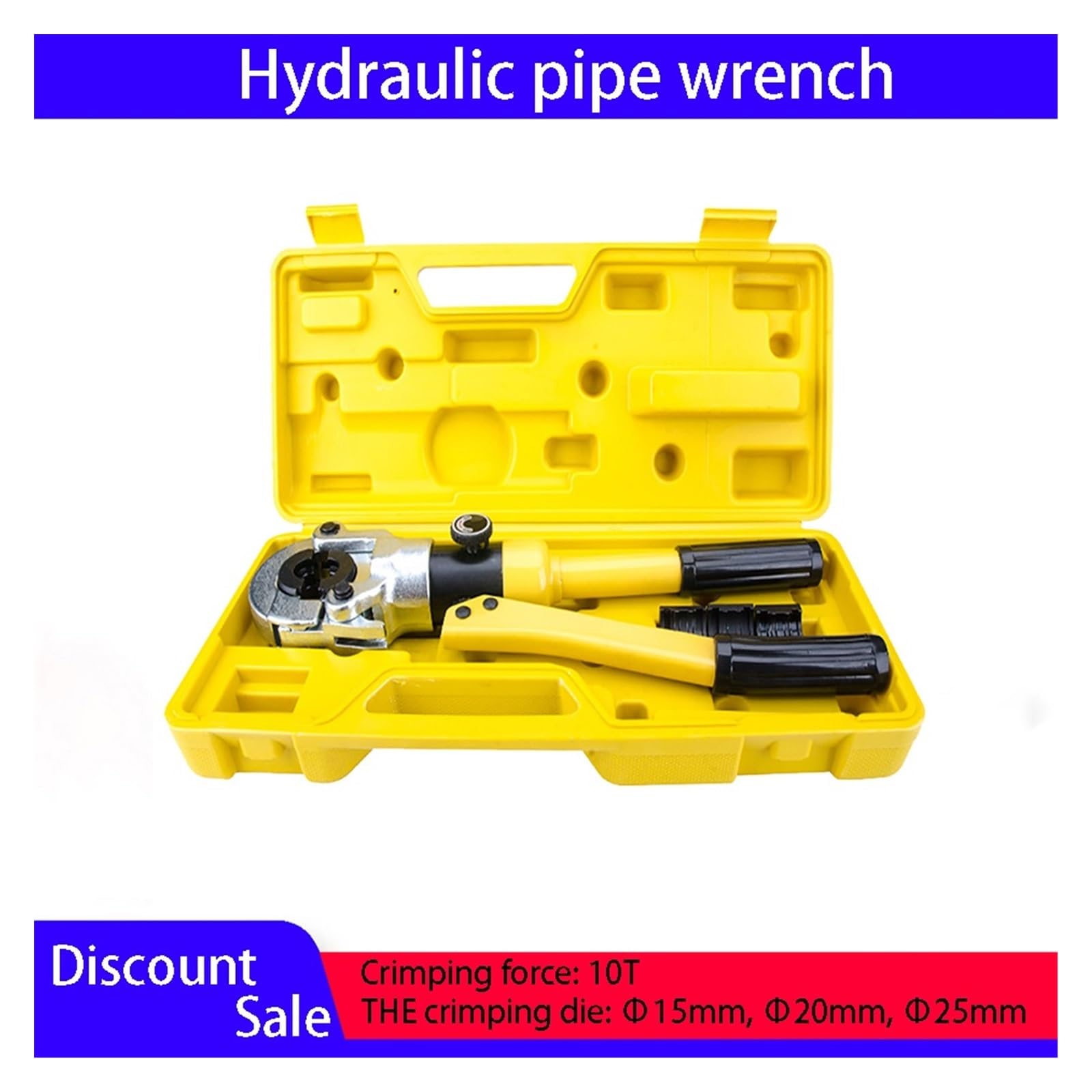 Hydrauliczne narzędzia do zaciskania rur Pex do prasowania narzędzia hydrauliczne narzędzie do zaciskania rura ze stali nierdzewnej i miedzi ze szczękami TH, U, V, M, VAU
