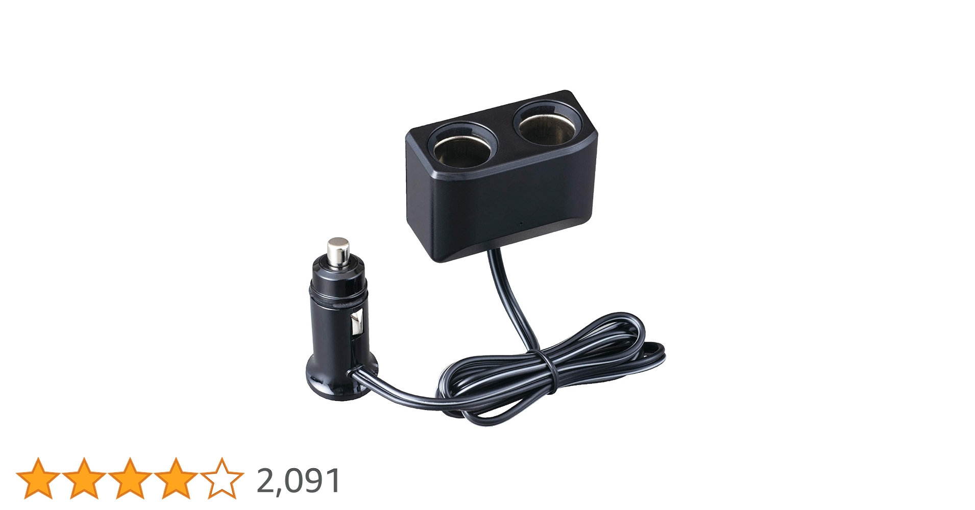 Amazon.co.jp: セイワ(SEIWA) 車内用品 シガーソケット増設分配