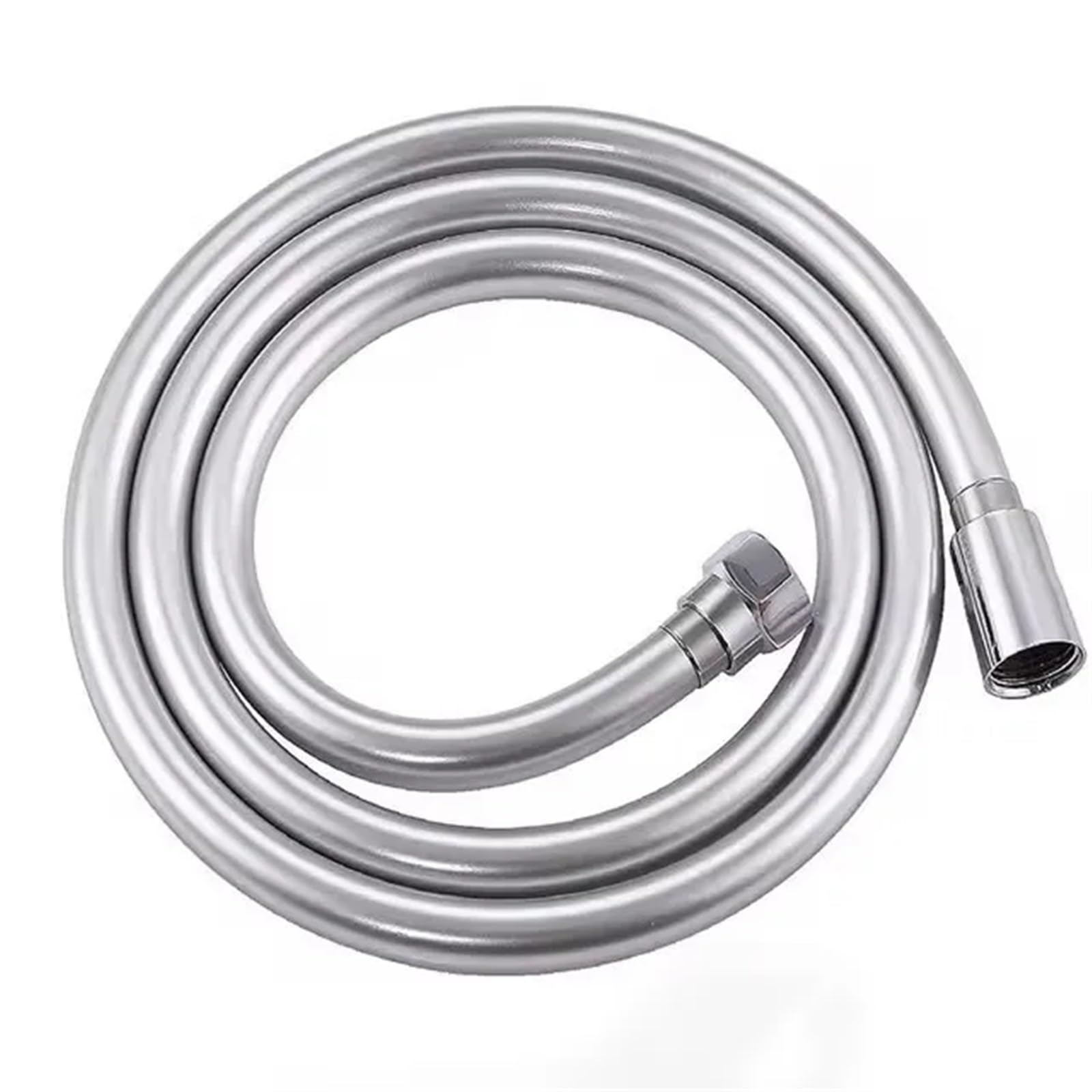 Fbanulpex Sliver Universal Chrome Shower Pipe, Pvc Handheld Shower Hose Flexible Universal Multicolor Multiple Sizes(,300Cm)