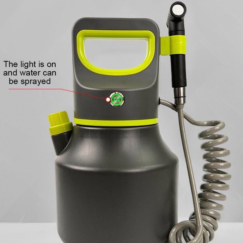 5 Litre Garden Pressure Sprayer, Portable Garden Pump Spraying Bottle Water Pump Sprayer for Spraying Water, Fertiliser, Herbicides