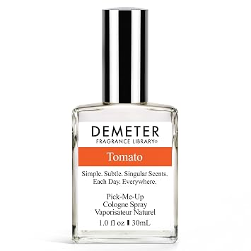DEMETER Natural Perfume Spray Cologne for Women and Men, Tomato, 1 oz