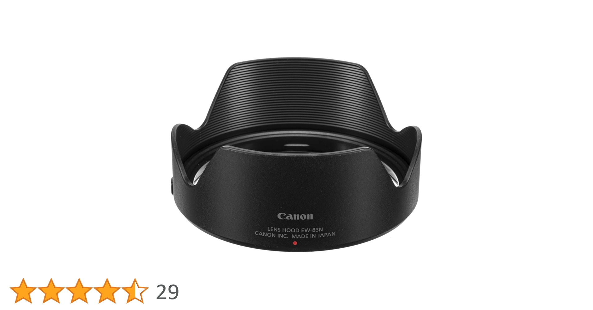 Amazon | Canon レンズフード EW-83N RF24-105mmF4LISUSM対応 L