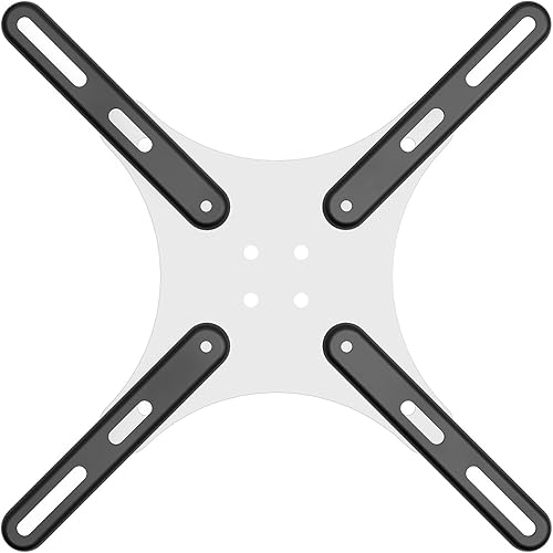 VESA - Kit de soportes adaptadores de montaje de extensión para pantallas LCD LED de 32 a 55 pulgadas, placa de conversión de acero para VESA de