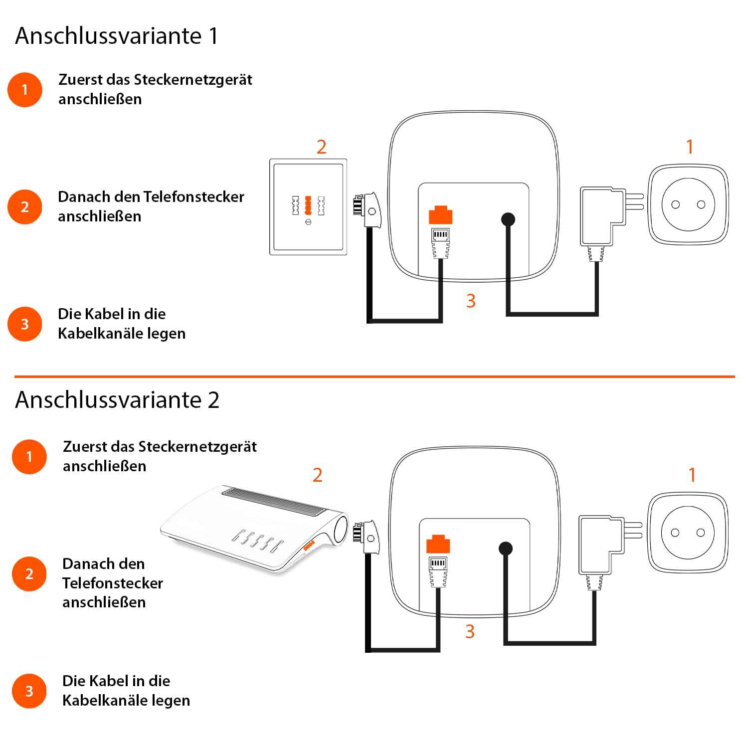 Gigaset E560A & E560HX - 2 DECT-Mobilteile mit Anrufbeantworter - Schnurloses Senioren-Telefon - Notruf mit 4 Nummern - Extralaut-Taste - Tastenfeld mit extragroßen Tasten, Silber