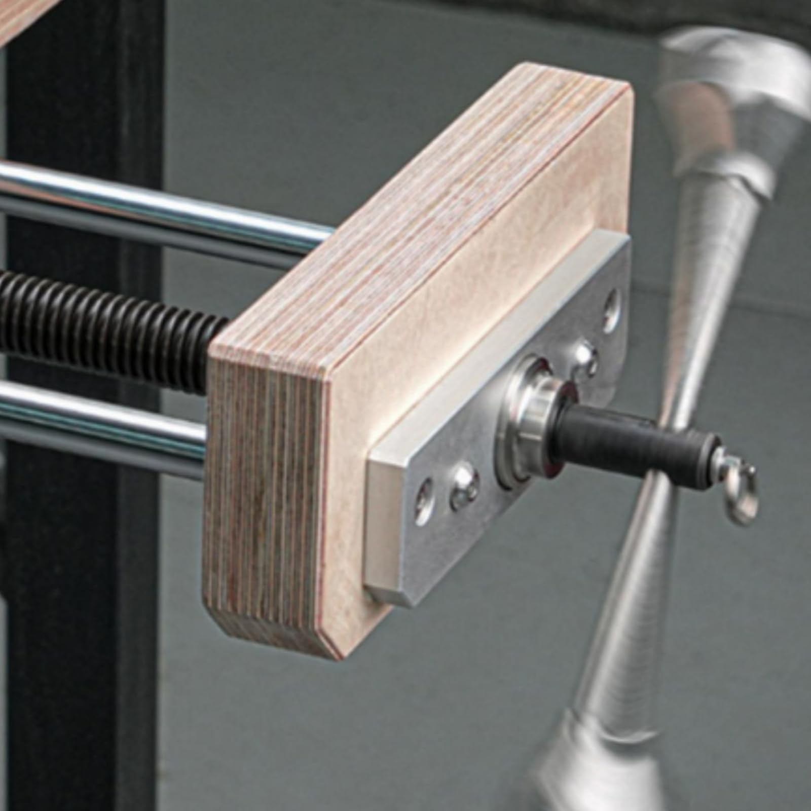 Colcolo Morsa da Banco per Falegnameria Morsa da Banco Morsa da Falegname Morsa per Carpenteria Morsa Professionale con Guide Parallele Centrale