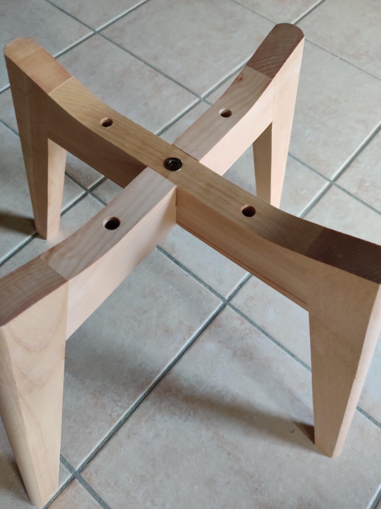 Chaises de salle à manger scandinaves en bois massif noir, lot de 4