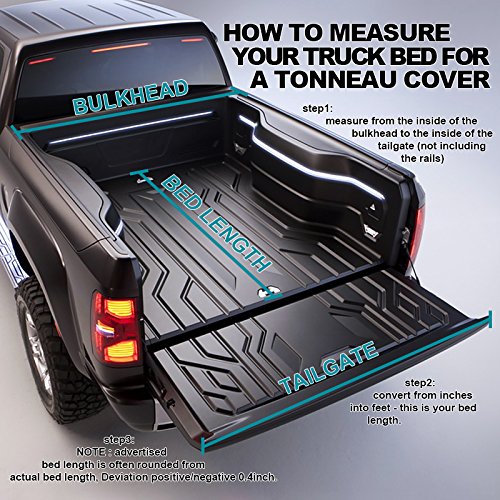 Amazon Com Spec D Tuning 6 5ft Short Bed Tri Fold Tonneau Cover For 1997 2003 Ford F150 Automotive