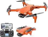 Drone Grande Lyzrc L900 PRO GPS 4K – Drone L900 Pro com Câmera Dupla, Wi-Fi 5GHz, Longo Alcance 1200m, Estabilização, Retorno Automático, Voo Inteligente (laranja)