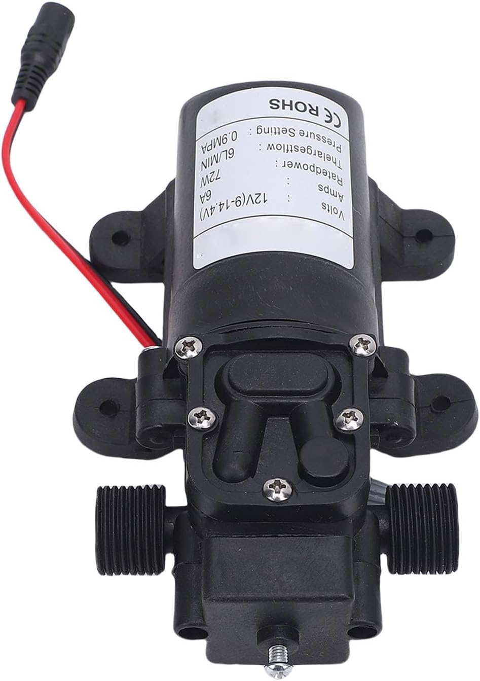 Water Pumps Diaphragm, Self Priming Sprayer Pump with Pressure Switch for RV Campers Marine Boat Lawn Watering (Pssoppw95gbong32-11)