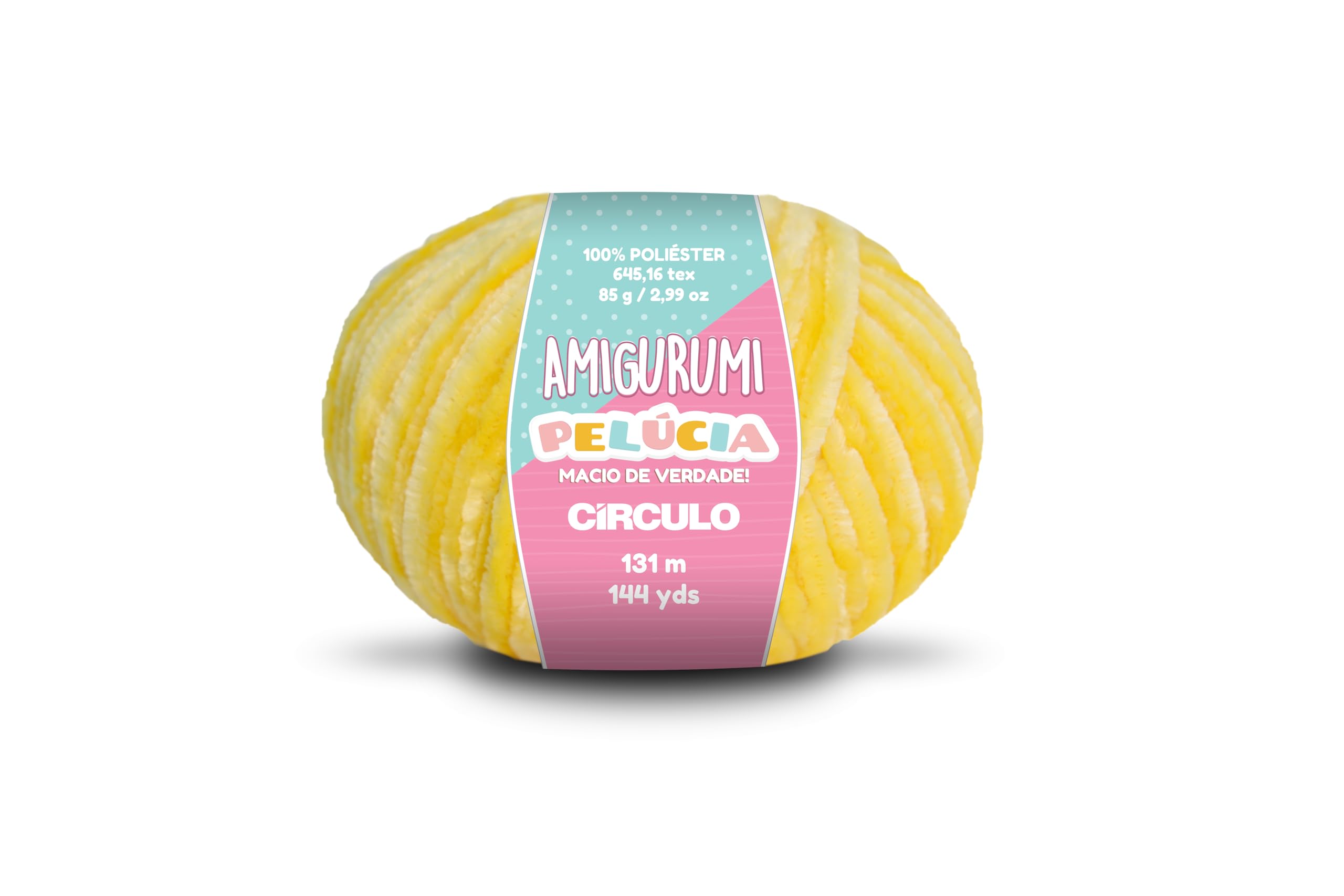 Circulo Amigurumi Pelucia Yarn 131metre 85g - Solar