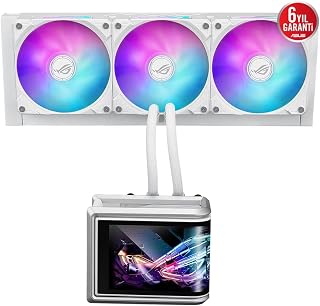 ASUS ROG RYUO IV SLC 360 ARGB 360mm Beyaz İşlemci 