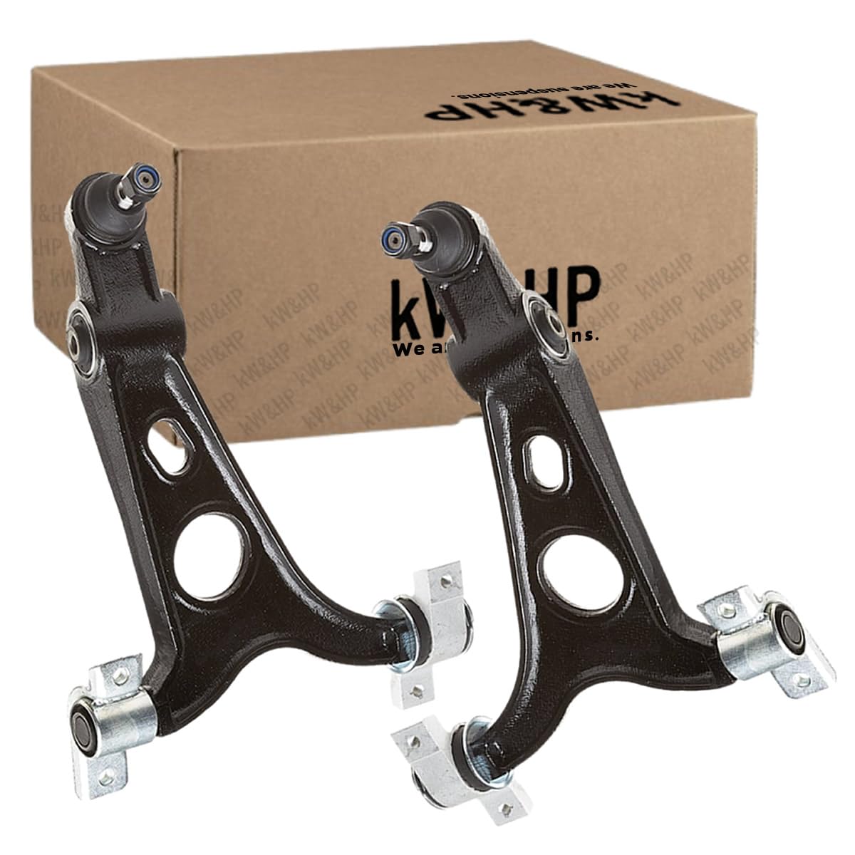 KIT BRACCI BRACCETTI OSCILLANTI TRAPEZI INFERIORI, BRACCI SUPERIORI RINFORZATI, BIELLETTE E BOCCOLE BARRA PER ALFA 147, 156 E GT