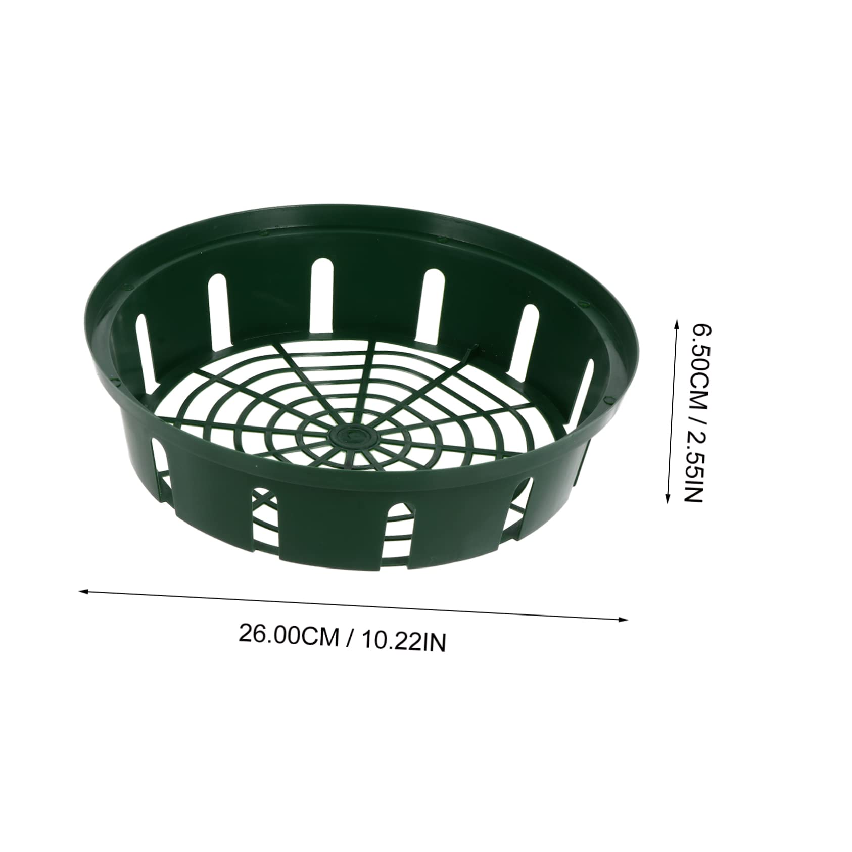 Mikikit Self Watering Plant Pot Liners 26cm Large Plant Pots for Hydroponic Baskets