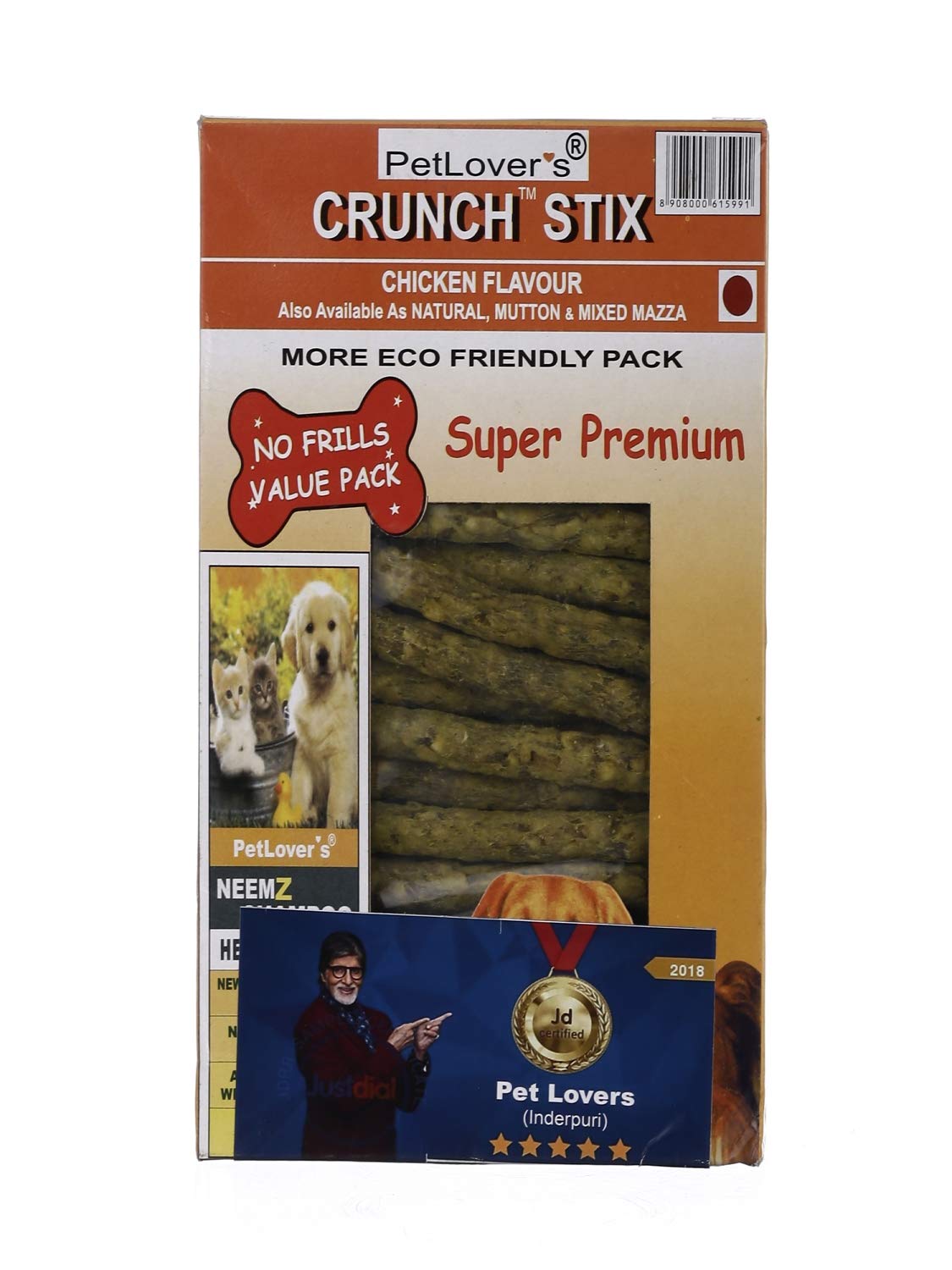 Trumppetz Pet Lover Crunch Stix Chicken 900 Gm (B07Q36CV7Q) Amazon Price History, Amazon Price Tracker