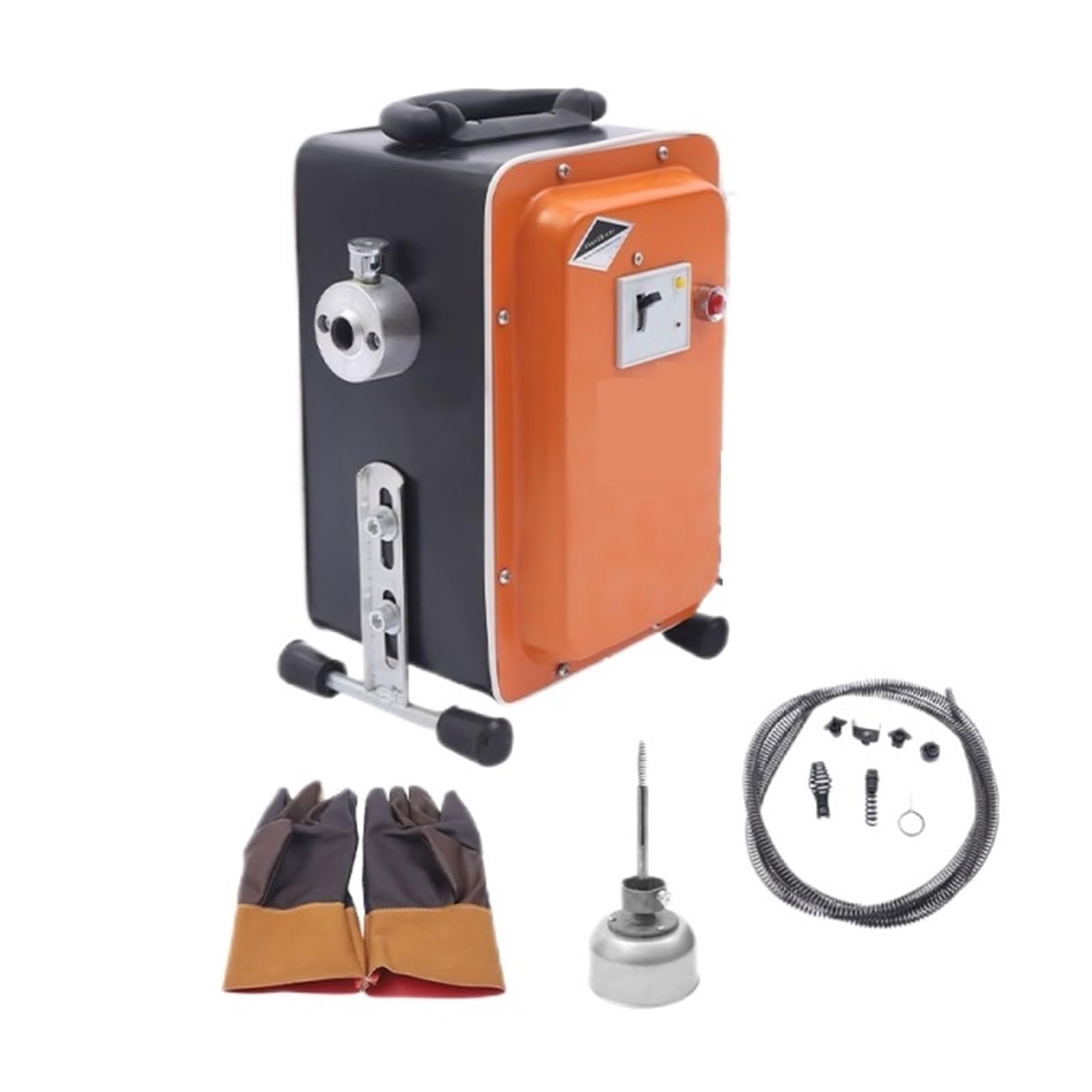 750W Sewer Pipe Dredging Machine Drain Cleaner Cleaning Kit for Home Powerful Clearing Capability