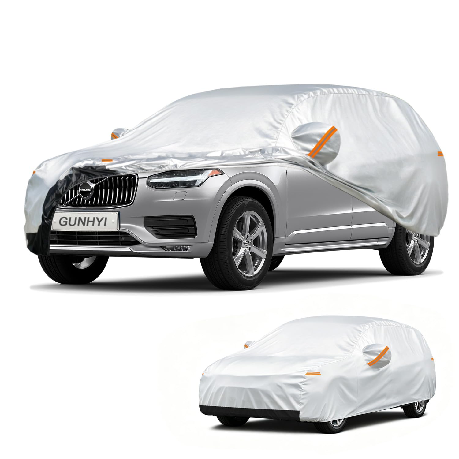 GUNHYI Car Cover Custom Fit Volvo XC90 (2015-2026) Waterproof for Automobiles, Oxford Sun Rain Dust Snow Protection (Ships from US Warehouse, Delivery 3-8 Days)