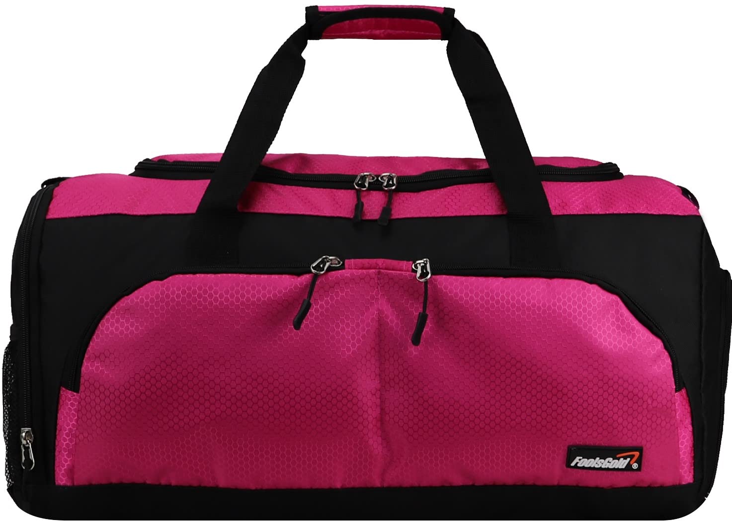 foolsGold Gym Duffle Bag with Shoe Compartment, Large Sports Holdall with Multiple Pockets, Fully Lined Interior - Image 2