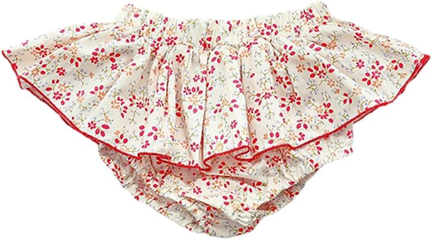 Newborn Infant Girls Ruffle Bloomers Diaper Covers Briefs Panties Toddler Baby Cute Cotton Shorts Underpants