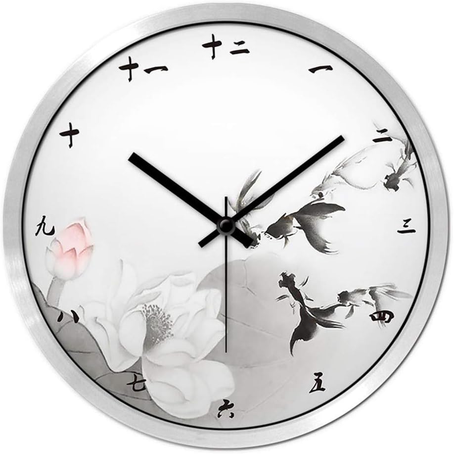 DALIANGE Wall Clock China Feng Shui InkClock Modern Wall